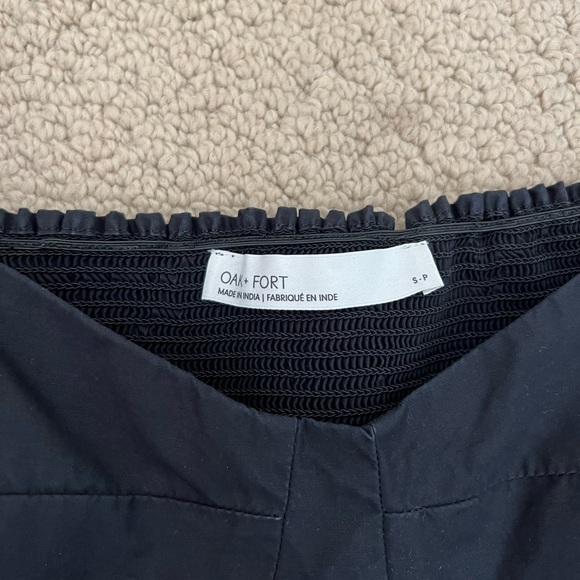 Oak + Fort black mini dress - Picture 2 of 4